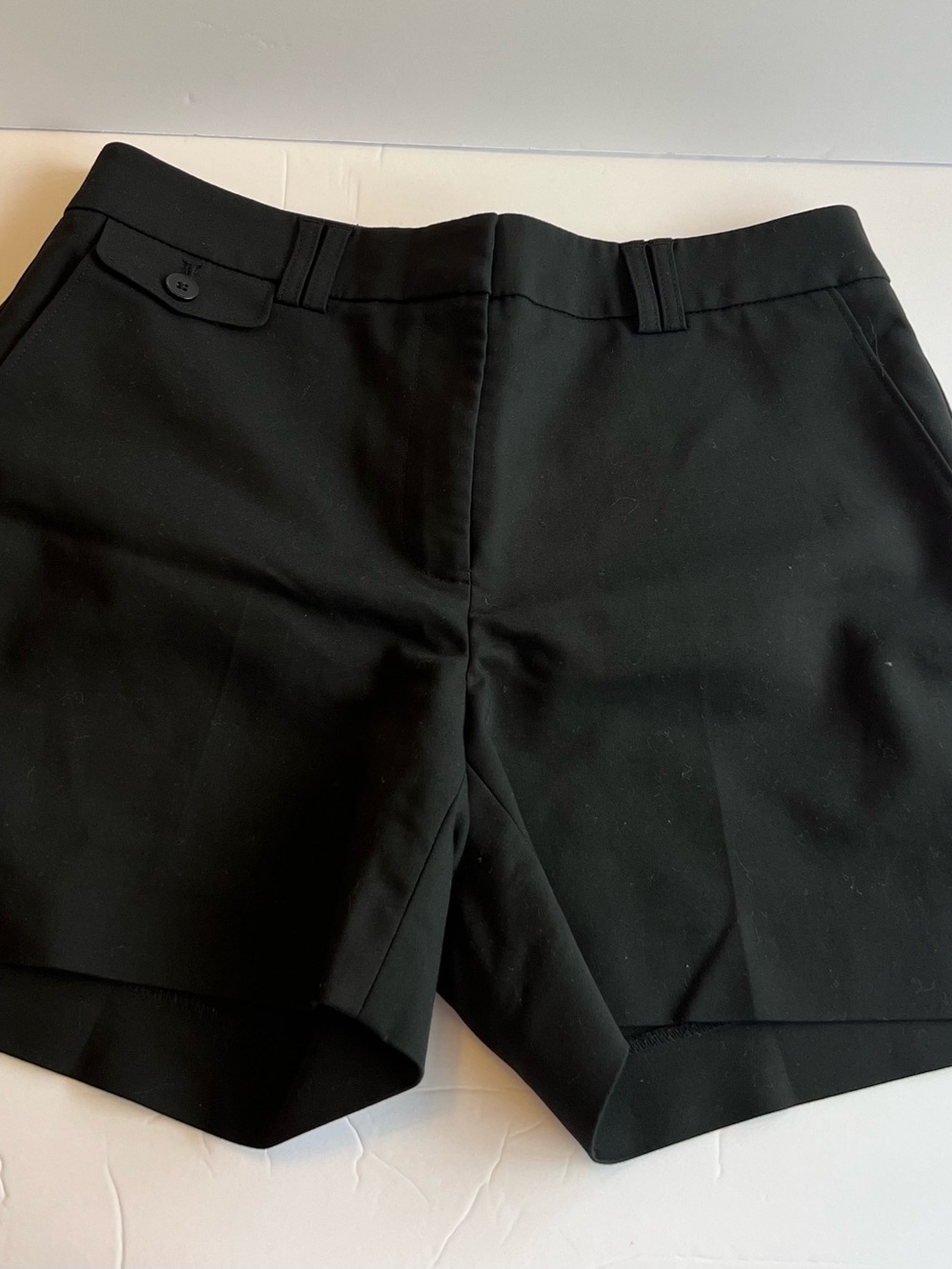 White House Black Market Black Tailored Dress Shorts